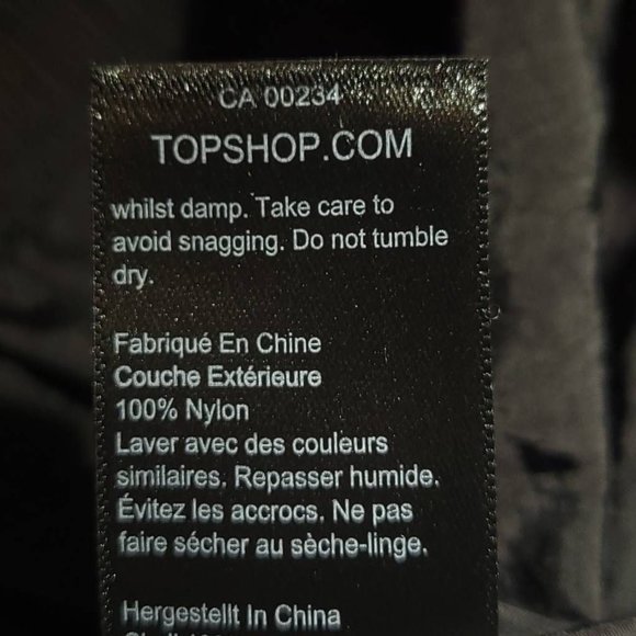 Topshop Womens Joggers Pants Black High Rise Bungee Waist‎ Pockets 4-6 New - Picture 11 of 11